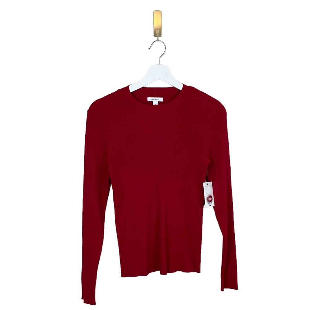 Nine West NWT Long Sleeve Knit Sweater Size Medium